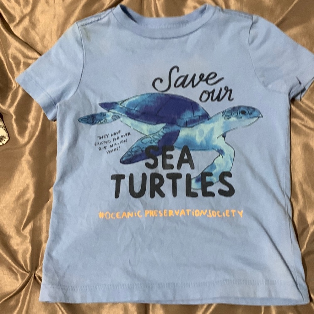 XXS shirt Save the turtles